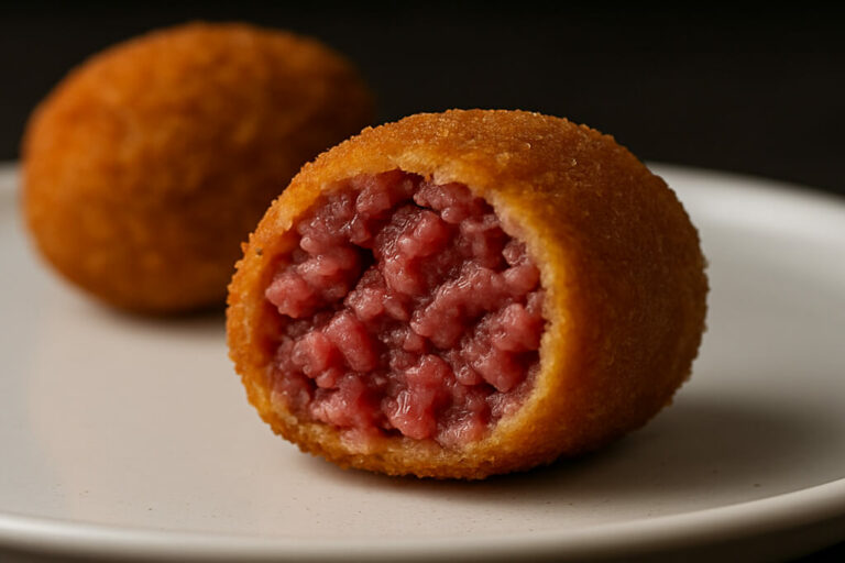 36. Croquetón de chuletón.