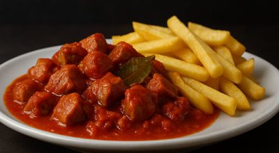 Magro de cerdo con tomate