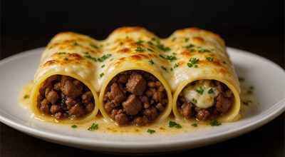 CANELONES DE PICAÑA DE RUBIA GALLEGA